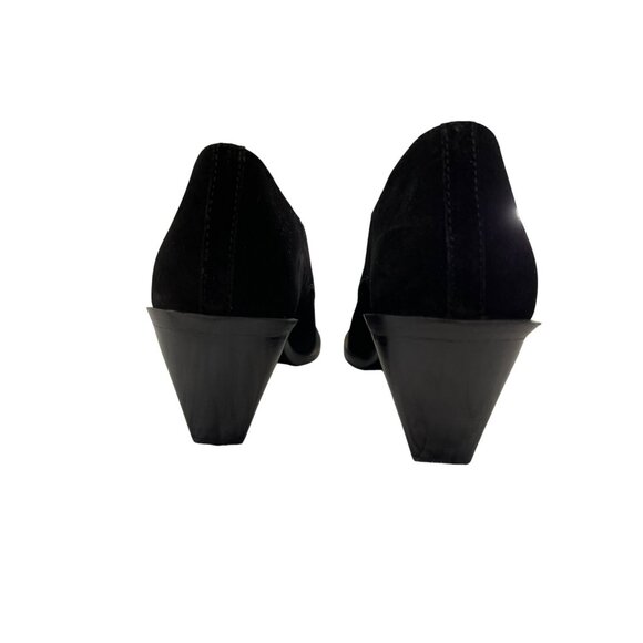 New Seychelles Black Suede Ankle Boots Bootie Seattle Sz 8 - Picture 7 of 9